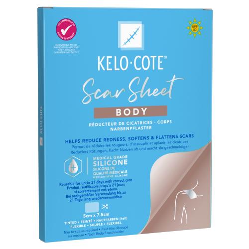 KELO-COTE Silikon-Narbenpflaster Körper KELO-COTE Silikon-Narbenpflaster Körper